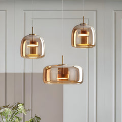 ORVIA Modern Glass Pendant Light | Yedwo Design