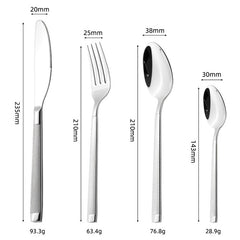 One-Piece Roman Column Cutlery Set | Yedwo