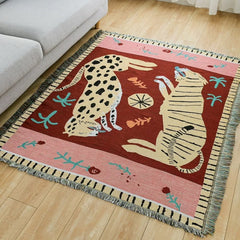 Original Tiger & Panther Tapestry | Yedwo Design