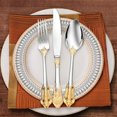 Orla Gold&Silver Luxury Plated Cutlery Set | Yedwo Design
