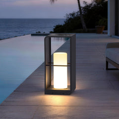 Outdoor Solar Lantern Pathway Floor Lamp | Yedwo Design