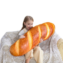 Oversized Soft 3D Toast Bread Plush Pillow Food Cushion | Yedwo