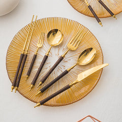 Paris Vintage Millettia Wood Cutlery Set | Yedwo Design