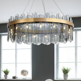 Patina Gold Ring Chandelier | Yedwo Design