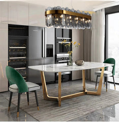 Patina Gold Ring Chandelier | Yedwo Design