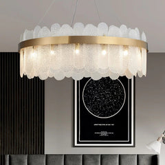 Patina Gold Ring Chandelier | Yedwo Design