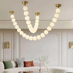 Pearl Necklace Combination Chandelier | Yedwo Design