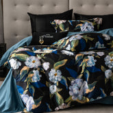 Phantom Blossom Luxe Egyptian Cotton Bedding Set | Yedwo Design