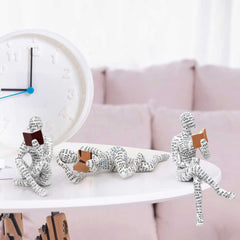 Pulp Reading Women Thinker Statue Decor | Yedwo Design