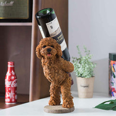 Puppy Dog Statue Wine Holder | Yedwo Design