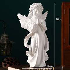 Resin Fairy Angel Statue, Christmas & Thanksgiving Day Decoration | Yedwo