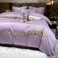 Romantica Luxury Embroidery Egyptian Cotton Bedding Set | Yedwo