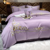 Romantica Luxury Embroidery Egyptian Cotton Bedding Set | Yedwo