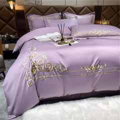 Romantica Luxury Embroidery Egyptian Cotton Bedding Set | Yedwo
