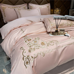 Romantica Luxury Embroidery Egyptian Cotton Bedding Set | Yedwo