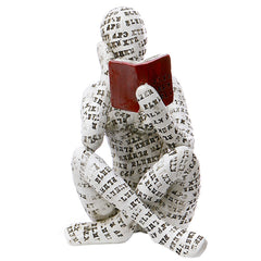 Pulp Reading Women Thinker Statue Decor | Yedwo Design
