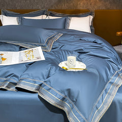 Luxury Embroidery Soft Smooth Egyptian Cotton Bedding Set | Yedwo