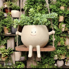 Smiley Rocking Chair Resin Planter | Yedwo Design