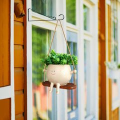 Smiley Rocking Chair Resin Planter | Yedwo Design