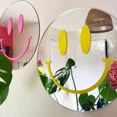 Smiling Face Preppy Mirror | Yedwo Design