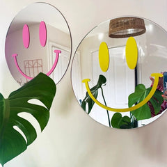 Smiling Face Preppy Mirror | Yedwo Design