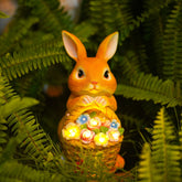 Solar Garden Outdoor Bunny Statues | Yedwo