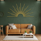 Sun Metal Art Wall Decor | Yedwo
