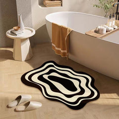 Super Absorbent Bathroom Diatom Mud Mat | Yedwo Home