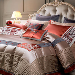 Venora Luxury Jacquard Duvet Cover Set | Yedwo