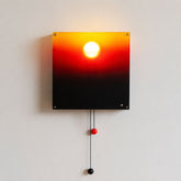 Vintage Sunset Art Rechargeable Wall Lamp | Yedwo Design