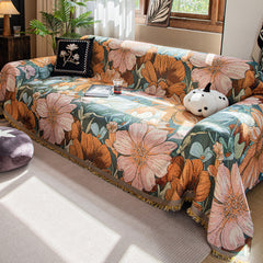 Vintage American Floral Garden Sofa/Couch Cover | Yedwo Home