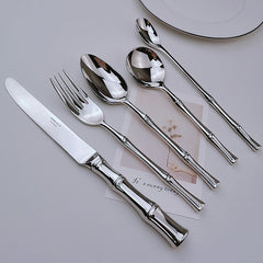 Vintage Bamboo Handle Cutlery Sets | Yedwo