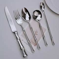 Vintage Bamboo Handle Cutlery Sets | Yedwo