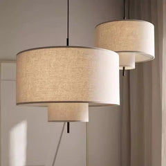 Wabi-sabi Nordic Fabric Chandelier | Yedwo Design
