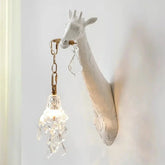 White Giraffe Wall Sconce | Yedwo Design