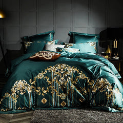 1000TC Egyptian Cotton Luxury Embroidery Duvet Cover | Yedwo