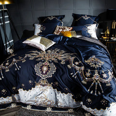 1000TC Egyptian Cotton Luxury Embroidery Duvet Cover | Yedwo