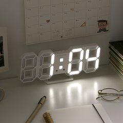 3D Digital Alarm Wall Clock | Yedwo