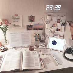 3D Digital Alarm Wall Clock | Yedwo