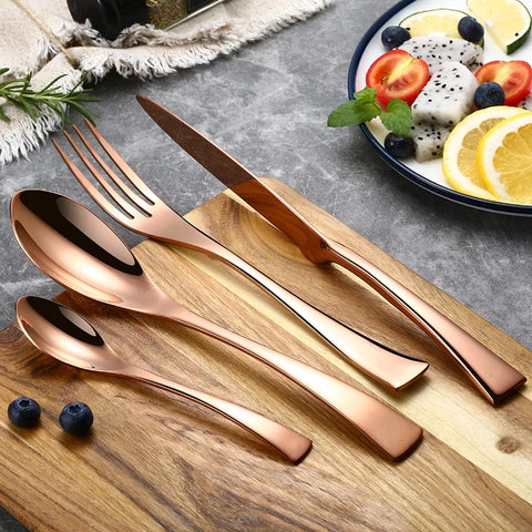 Black Cutlery Set | Yedwo Home Design