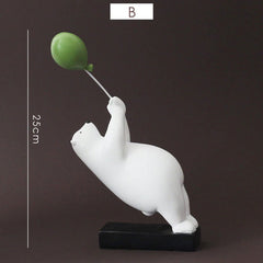 Balloon Flying Polar Bear | Yedwo Home