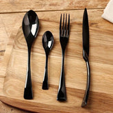 Black Cutlery Set | Yedwo Home Design