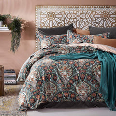 Bohemian Paisley Floral Duvet Cover | Yedwo Home