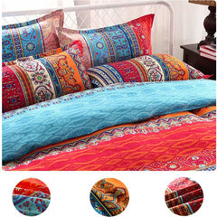 Bohemian Retro Soft Microfiber Duvet Cover(3pcs) | Yedwo
