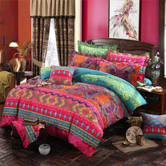 Bohemian Retro Soft Microfiber Duvet Cover(3pcs) | Yedwo