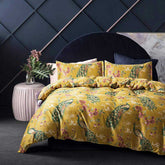 Chinoiserie Chic Peacock Floral Duvet Cover | Yedwo Home