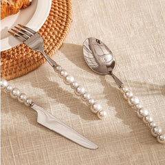 Europe Silver Pearl Cutlery Set | Yedwo