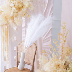 Faux Pampas Grass Large-3 Stems-45 inches | Yedwo Home