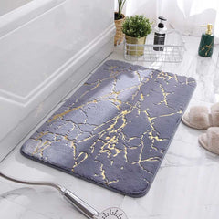 Crack Gold Fluffy Faux Rabbit Fur Rugs | Yedwo Home