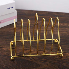 Golden 6 Piece Creative Drink Coasters | Yedwo Design